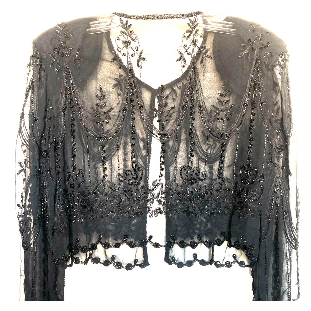 Beaded Bolero Jacket